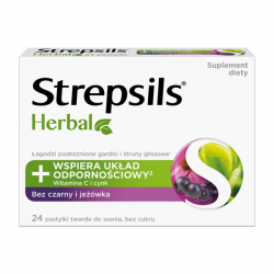 Strepsils Herbal, pastylki...