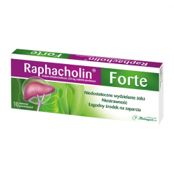 Raphacholin forte, 10 tabletek