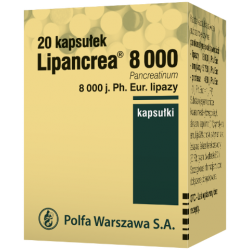 Lipancrea 8 000 j. Ph. Eur....