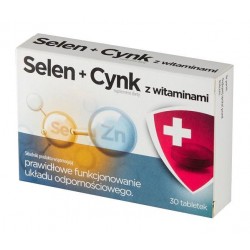 Selen+Cynk, 30 tabletek