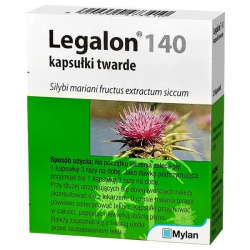 Legalon 140mg, 20 kapsułek