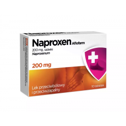 Naproxen 200 mg, 10 tabletek