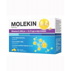 Molekin D3+K2 w oleju...