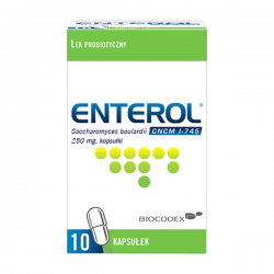 Enterol, 250 mg, kapsułki,...