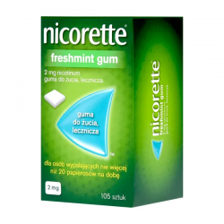 Nicorette Freshmint Gum, 2...