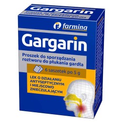 Gargarin 5 g, 6 saszatek