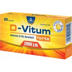 D-Vitum forte 2000 j.m., 60...