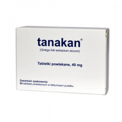 Tanakan, 40 mg, tabletki...