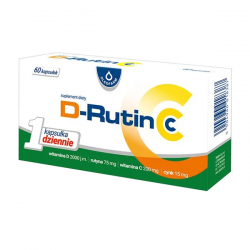 D-Rutin CC,  60 kapsułek