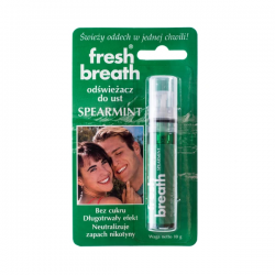 Fresh breath  spearmint...