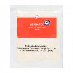 Dermatol, proszek, 5 g