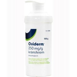 Oviderm krem 0,25 g/g  ,500 g