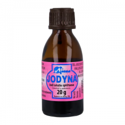 Jodyna, roztwór na skórę, 20 g