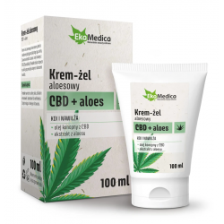 Krem żel aloesowy CBD+aloes...