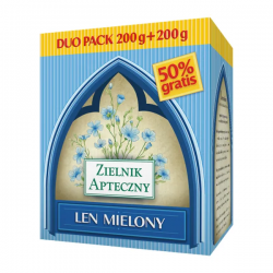 Len mielony, duo pack, 200...