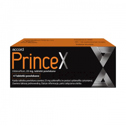 Princex 25 mg,4 tabletki...